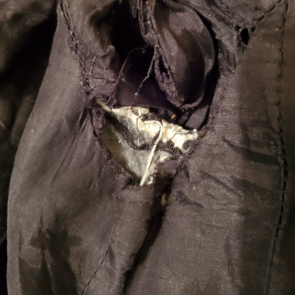 Black and White Pea Coat - Picture 4 of 5